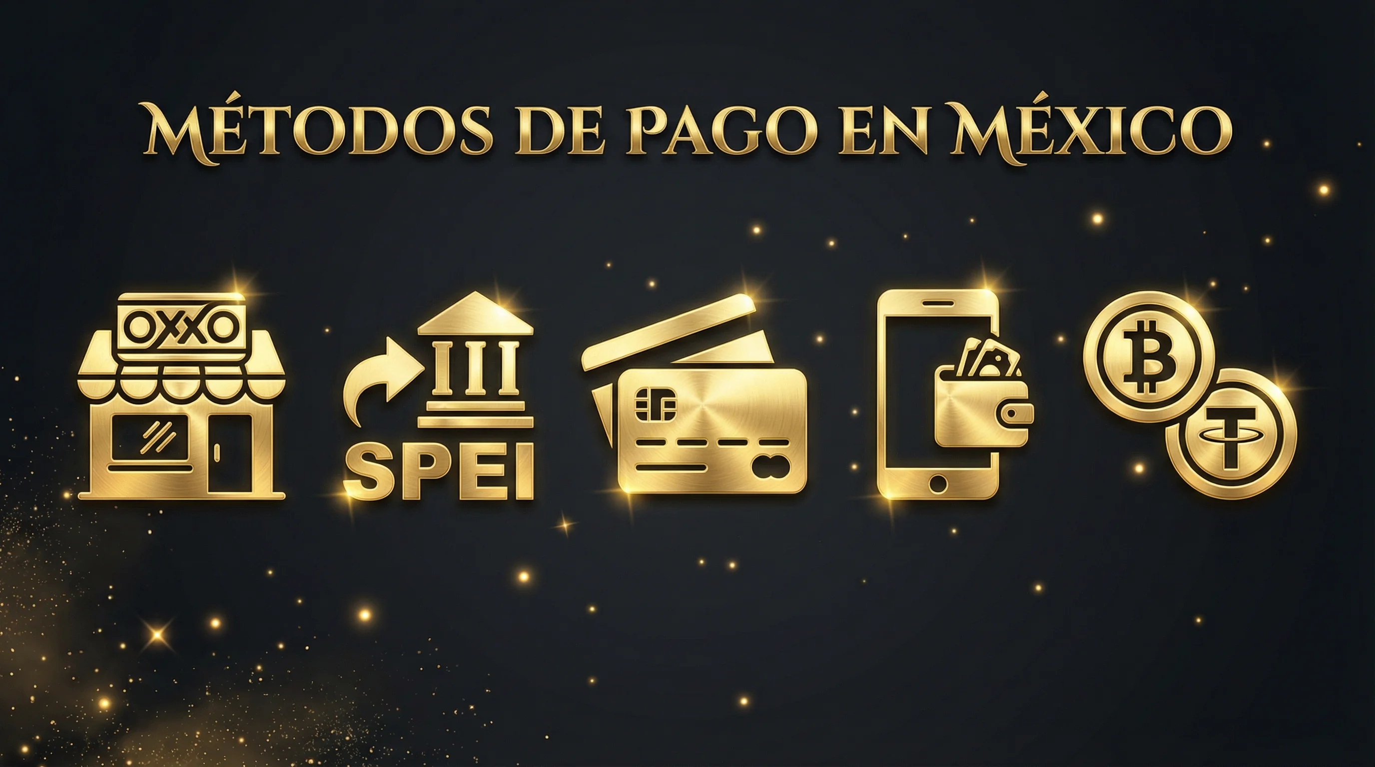 Métodos de pago mexicanos: OXXO, SPEI, tarjetas y criptomonedas